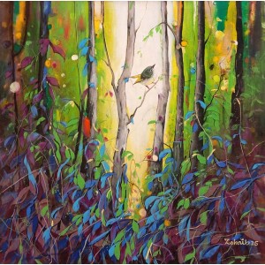 Zohaib Rind, 24 x 24 Inch, Acrylic on Canvas, Landscape Painting, AC-ZR-347